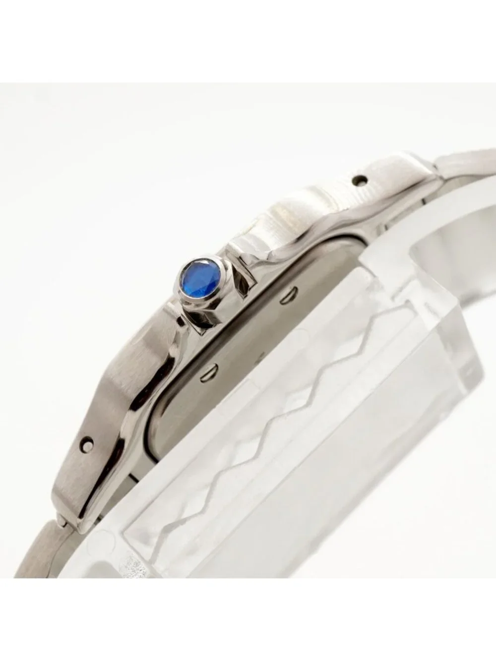 Cartier Santos Galbe SM White Dial Watch